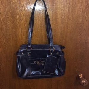 Navy Blue Vintage Purse